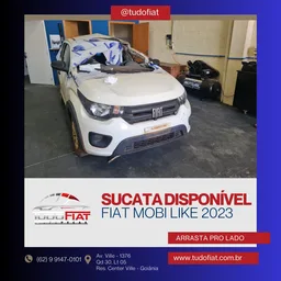SUCATA Fiat Mobi 2022 1.0 Like Flex 5p PARA RETIRADA DE PEÇAS