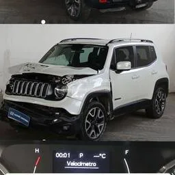 SUCATAJeep Renegade 2021 1.8 Longitude Flex Aut. 5p 6 marchas  PARA RETIRADA DE PEÇAS